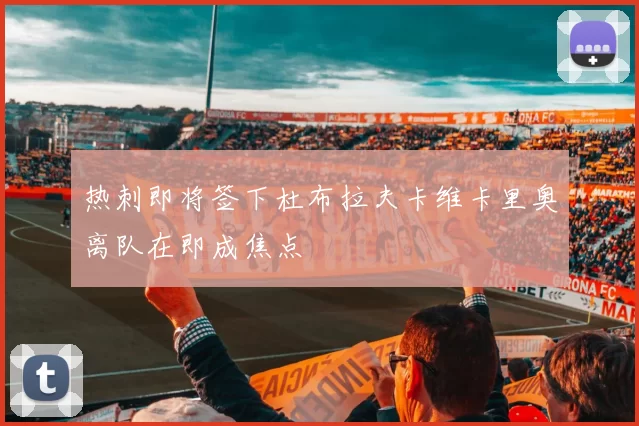 热刺即将签下杜布拉夫卡维卡里奥离队在即成焦点